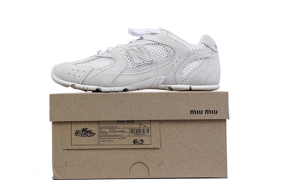 PK God New Balance 530 x MIU MIU Grey RETAIL MATERIALS READY TO SHIP